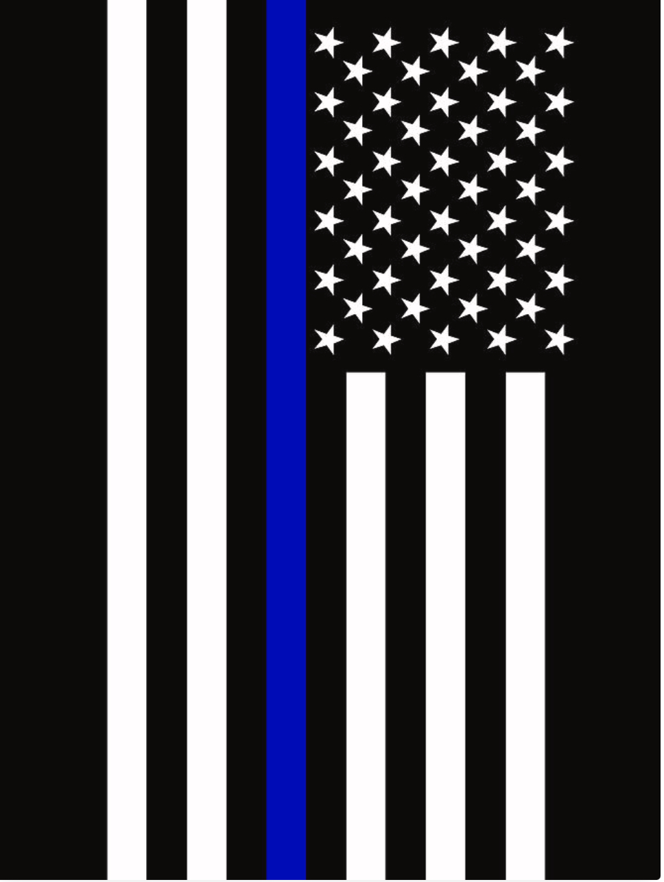 Police Flag Blank Meme Template