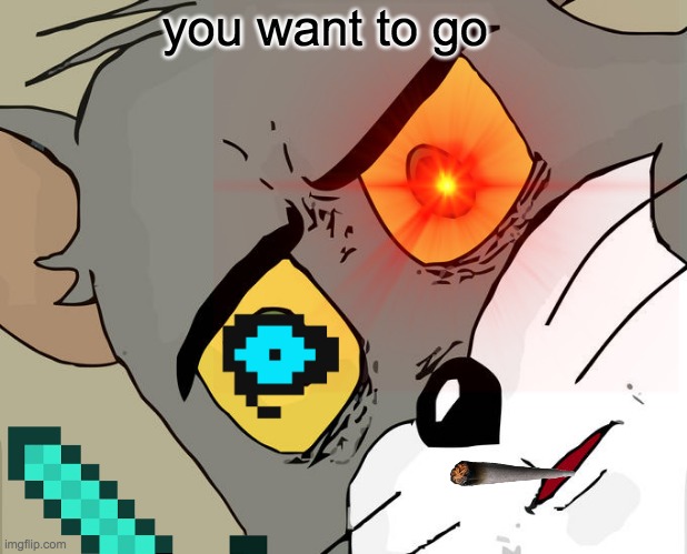 you want to go | image tagged in unsettled tom | made w/ Imgflip meme maker