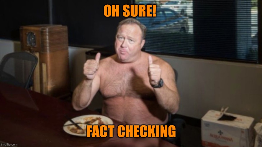 OH SURE! FACT CHECKING | made w/ Imgflip meme maker