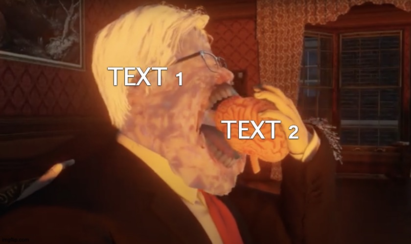 "It's You. You're F**king Horrifying." | TEXT 1; TEXT 2 | image tagged in eldritch dennis prager,memes,meme,meme template | made w/ Imgflip meme maker