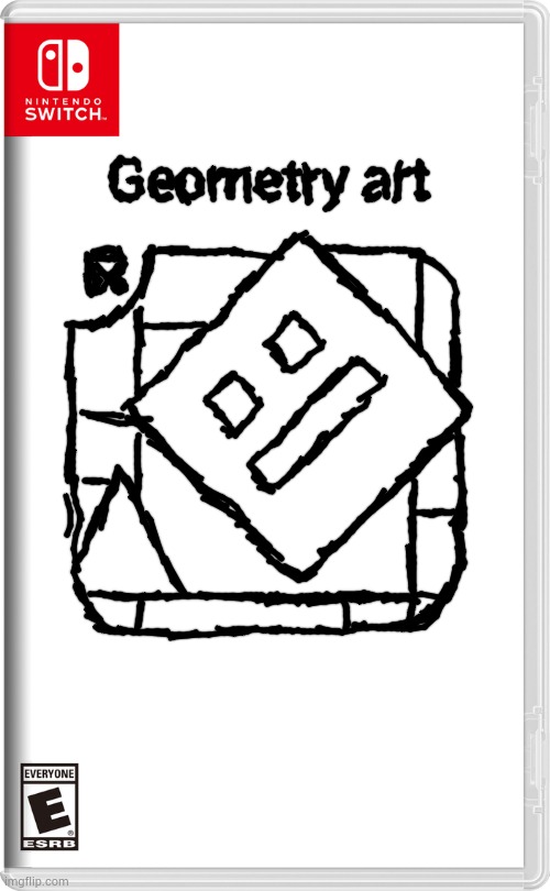 Geometry art | image tagged in nintendo switch | made w/ Imgflip meme maker