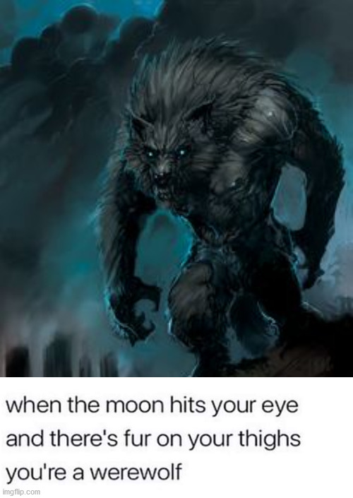 Halloween in 2 weeks. | image tagged in werewolf,halloween | made w/ Imgflip meme maker