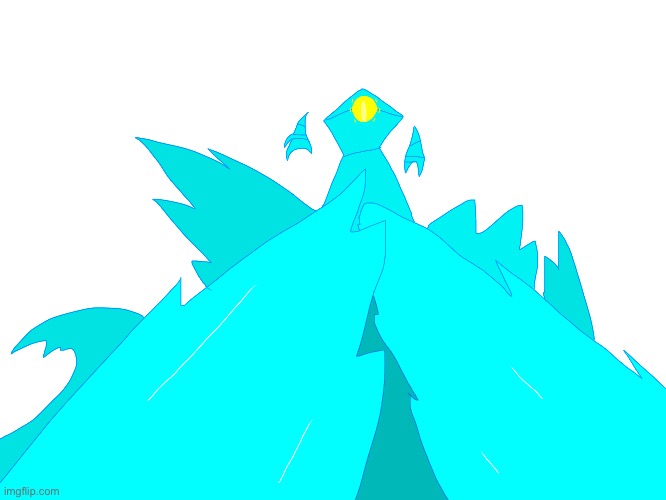 Glacier titano | image tagged in this isnt the full thing,oh no,this is a ice titan,not a human | made w/ Imgflip meme maker