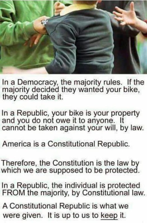 Liberals still don't 'get it.' We are not now nor have we ever been a democracy! | image tagged in republic,democracy,goofy stupid liberal college student,stupid liberals,special kind of stupid,stupid democrats | made w/ Imgflip meme maker
