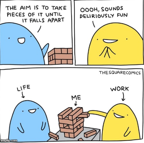 Can never look @ Jenga the same way again. | made w/ Imgflip meme maker