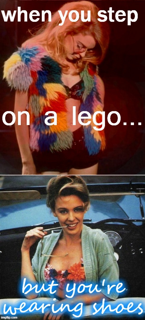 what a feelin' | image tagged in stepping on a lego | made w/ Imgflip meme maker