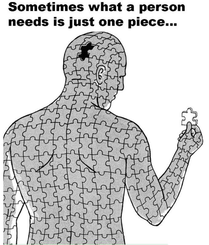 High Quality One missing piece Blank Meme Template