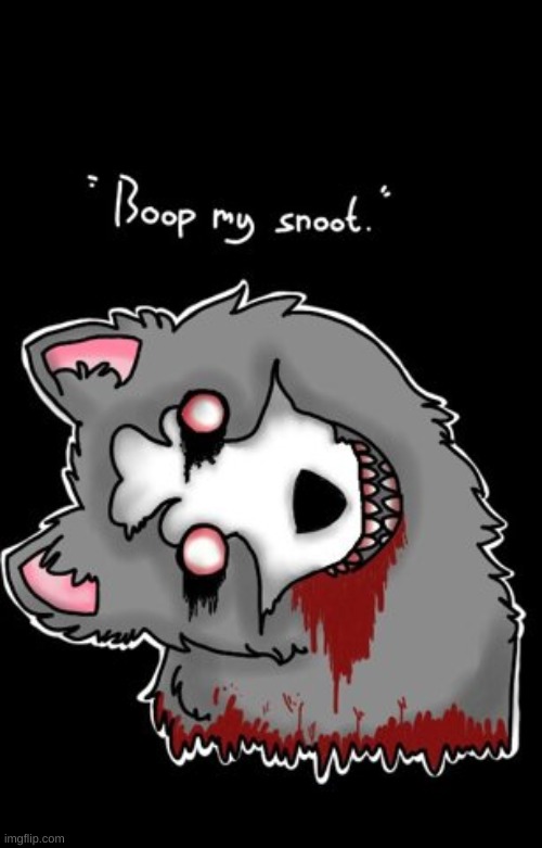 Boop Smile Dog's snoot, or else | made w/ Imgflip meme maker