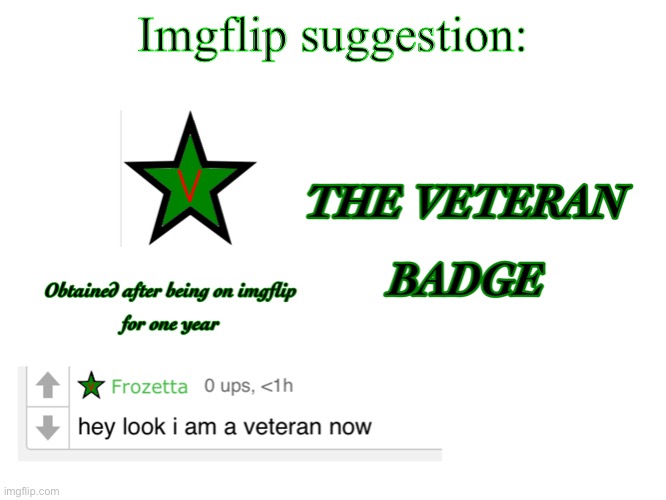 The site could have little badges like these you can use as icons | Imgflip suggestion: | made w/ Imgflip meme maker