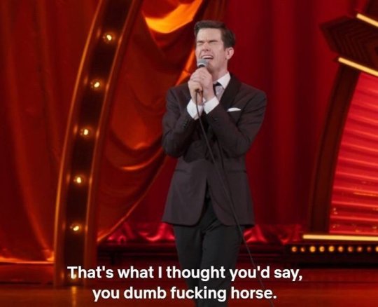 High Quality That's what I thought you'd say you dumb fucking horse Blank Meme Template