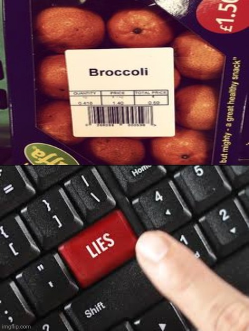 That's not broccoli. | image tagged in lies,broccoli,you had one job,memes,meme,fails | made w/ Imgflip meme maker