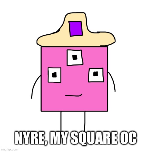 I don’t know how she should act yet tho | NYRE, MY SQUARE OC | made w/ Imgflip meme maker