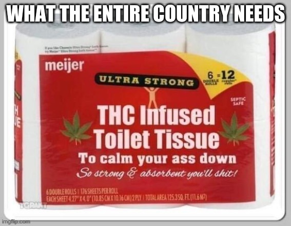 What the entire country needs | WHAT THE ENTIRE COUNTRY NEEDS | image tagged in funny,pandemic,memes,usa,country | made w/ Imgflip meme maker