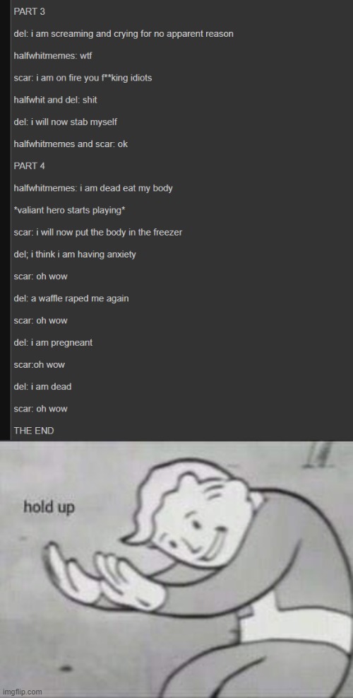 nutshell/10 | image tagged in fallout hold up | made w/ Imgflip meme maker