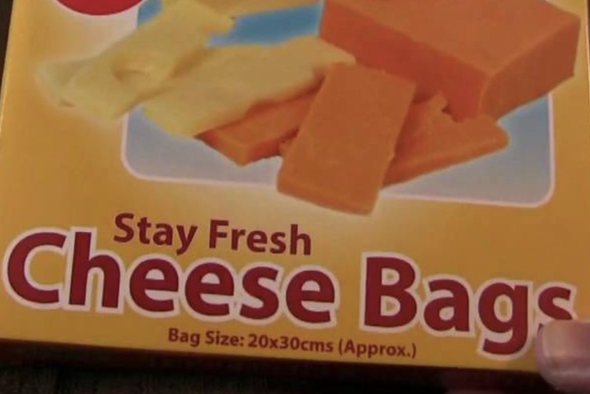 High Quality Stay fresh cheese bags Blank Meme Template