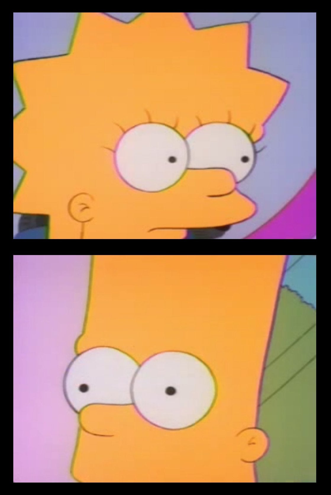 Poor predictable bart Blank Meme Template