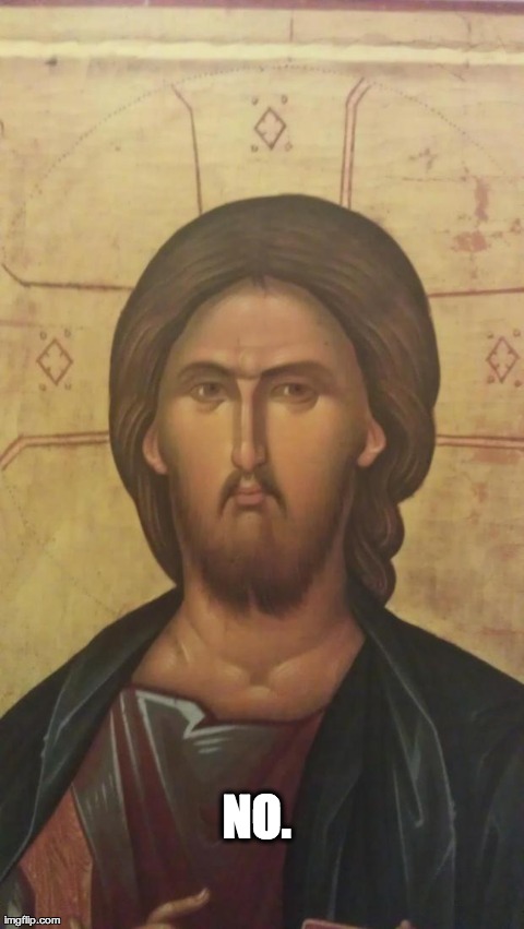 Image tagged in disapproving jesus - Imgflip