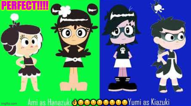 AMI AND HANEZUKI! | PERFECT!!!! 👌🤤🤤🤤🤤🤤🤤🤤🤤 | image tagged in ami and hanezuki | made w/ Imgflip meme maker