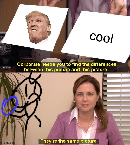 They're The Same Picture Meme | cool | image tagged in memes,they're the same picture | made w/ Imgflip meme maker