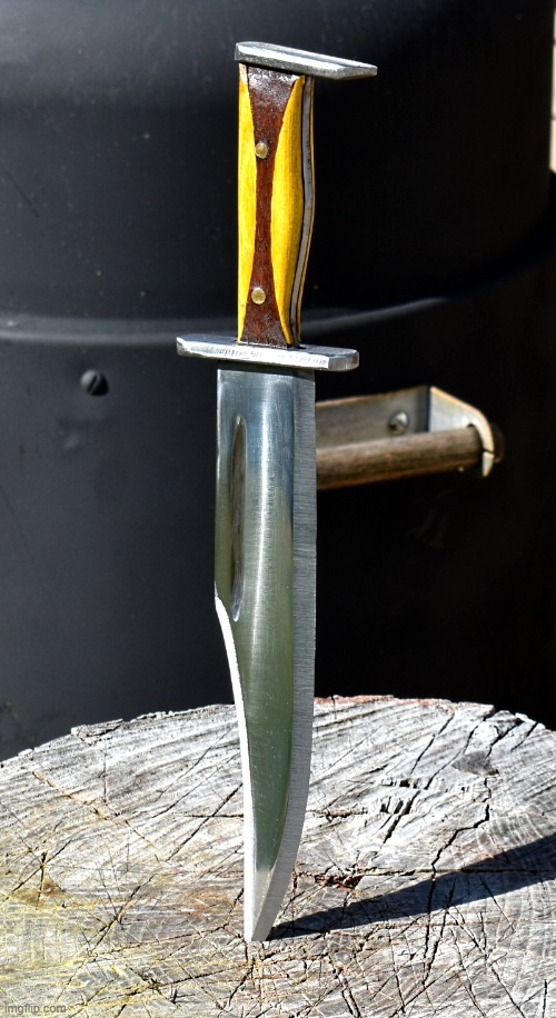 a klingon superior officers knife i built | made w/ Imgflip meme maker