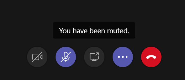 You have been muted Blank Meme Template