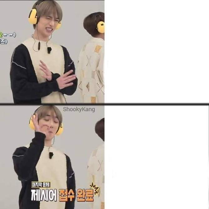 Beomgyu Drake Blank Meme Template