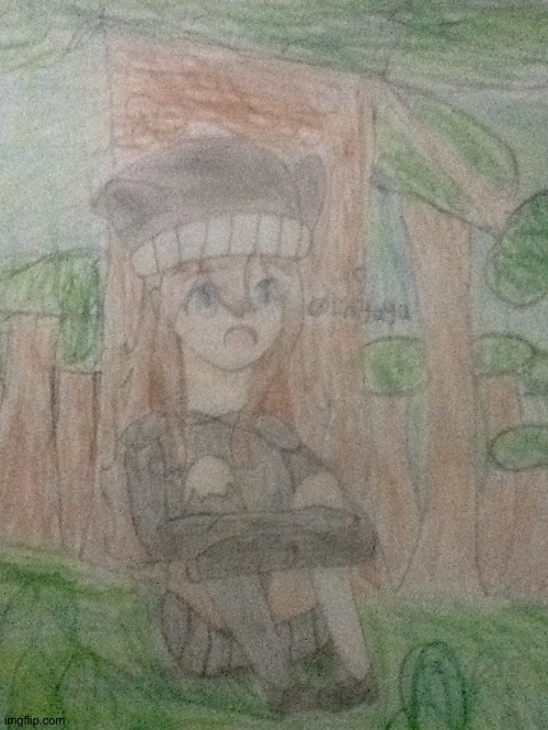 Aight I drew a forest, I actually like this! | image tagged in drawings | made w/ Imgflip meme maker
