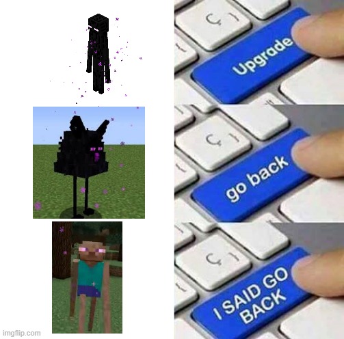 namredne | image tagged in i said go back | made w/ Imgflip meme maker