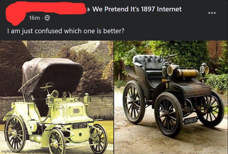 [We pretend it's 1897 Consumer Reports] | image tagged in consumerism,repost,cars,automotive,car,history | made w/ Imgflip meme maker