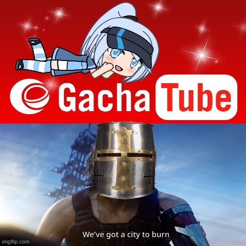 burn this city | image tagged in crusader | made w/ Imgflip meme maker