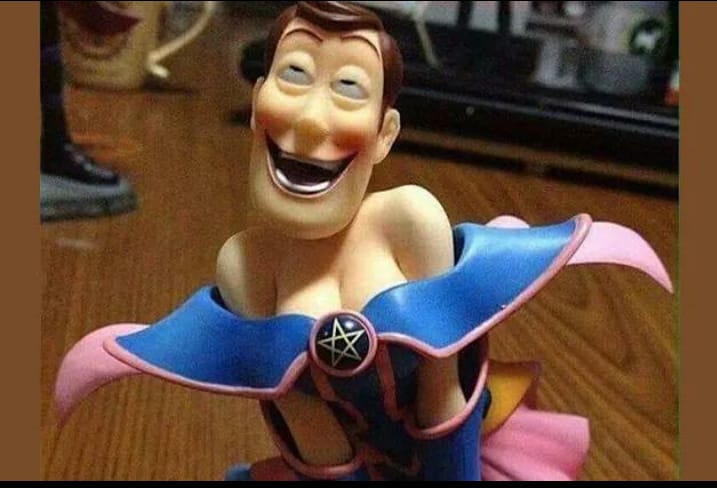 High Quality cursed woody Blank Meme Template