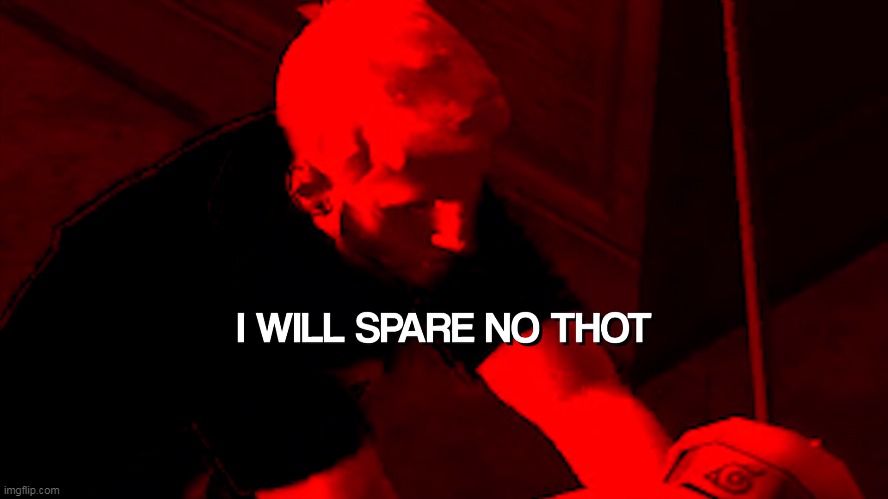i will spare no thot | image tagged in memes,funny,pewdiepie,i will spare no thot,grand theft auto,gta san andreas | made w/ Imgflip meme maker