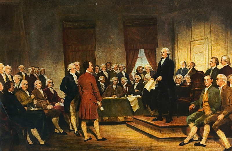 High Quality Debate over the US Constitution Blank Meme Template