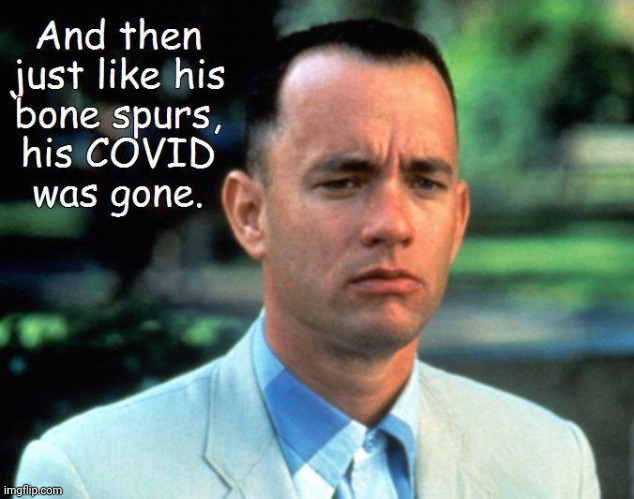 image tagged in trump,forrest gump | made w/ Imgflip meme maker