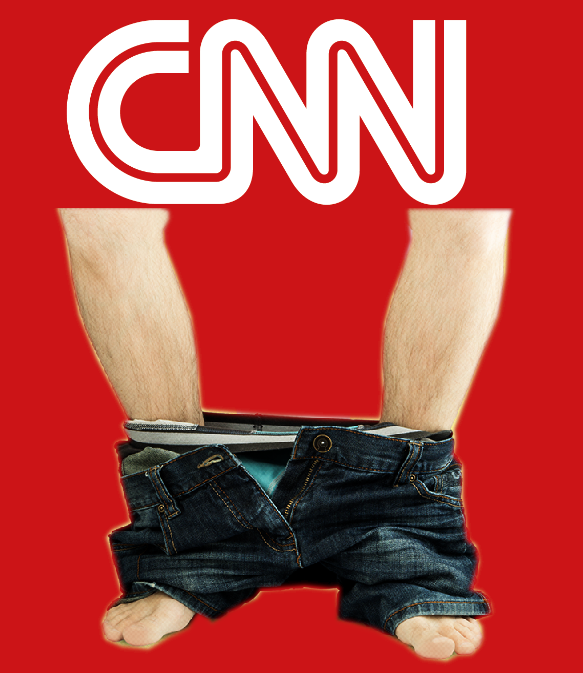 CNN journalist exposes himself on Zoom Blank Meme Template