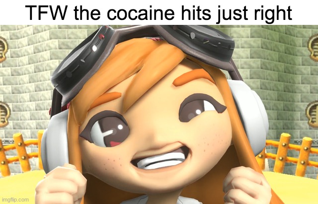 don't to drugs meggy | image tagged in smg4 | made w/ Imgflip meme maker