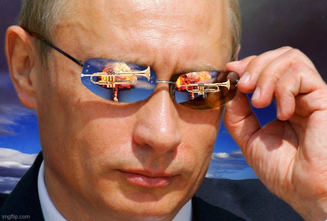 Putin Nuke | image tagged in putin nuke | made w/ Imgflip meme maker