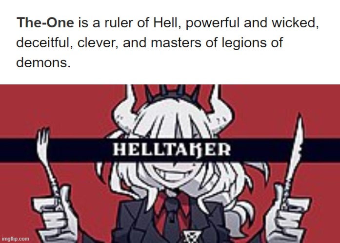 Im a helltaker then | image tagged in ew | made w/ Imgflip meme maker