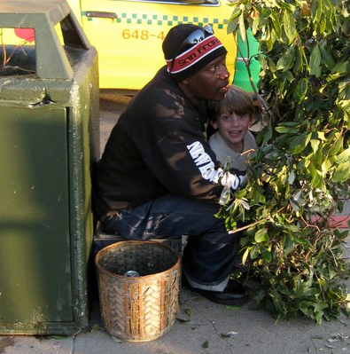 Doug In The Bushes Blank Meme Template