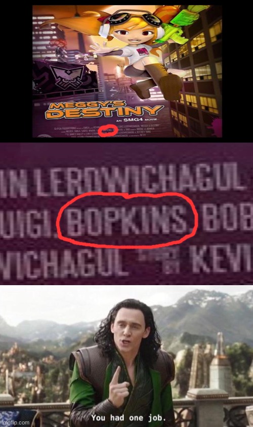 Fashy Bopkins | image tagged in you had one job just the one | made w/ Imgflip meme maker
