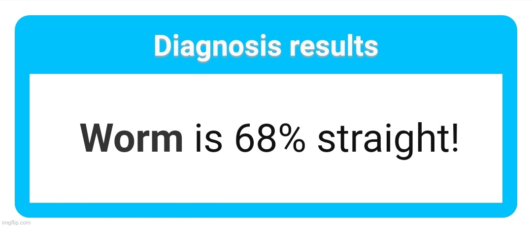 Actually, about 6% straight. But okay ig. | image tagged in wrong,test,funny,lgbtq | made w/ Imgflip meme maker