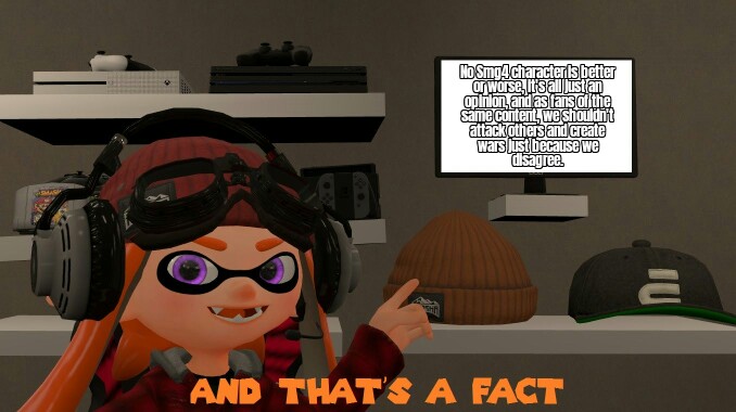and that's a fact meggy smg4 Blank Meme Template