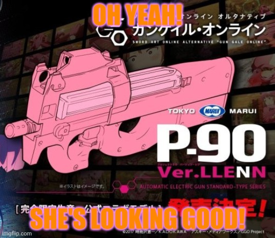 OH YEAH! SHE'S LOOKING GOOD! | made w/ Imgflip meme maker