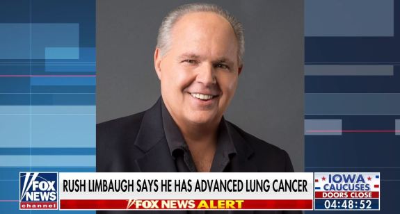 High Quality rush limbaugh lung cancer Blank Meme Template
