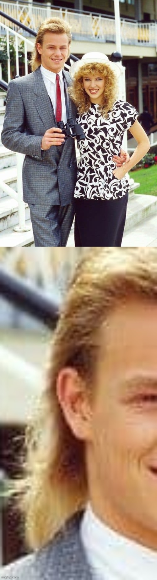 The cringe this time requires no caption | image tagged in kylie jason donovan | made w/ Imgflip meme maker