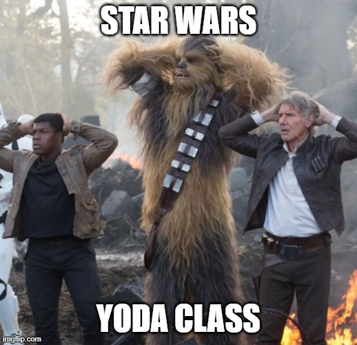 Yoga Class | STAR WARS; YODA CLASS | image tagged in starwars | made w/ Imgflip meme maker