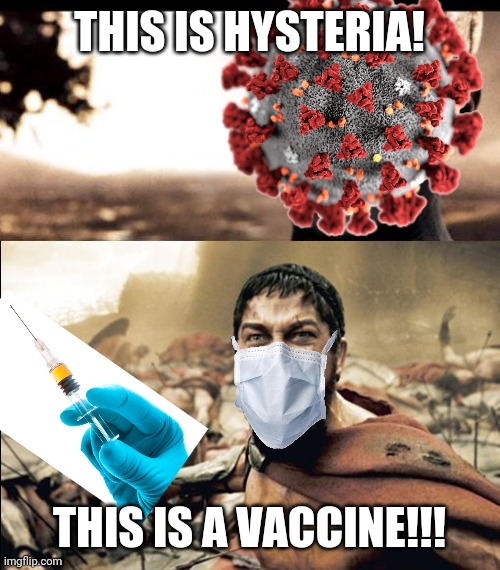 lulz | THIS IS HYSTERIA! THIS IS A VACCINE!!! | image tagged in memes,funny,coronavirus,covid-19,hysteria,vaccines | made w/ Imgflip meme maker