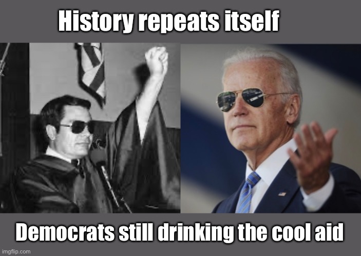 Jim Joe Joe Jim | History repeats itself; Democrats still drinking the cool aid | image tagged in joe exotic,election 2020,political meme | made w/ Imgflip meme maker