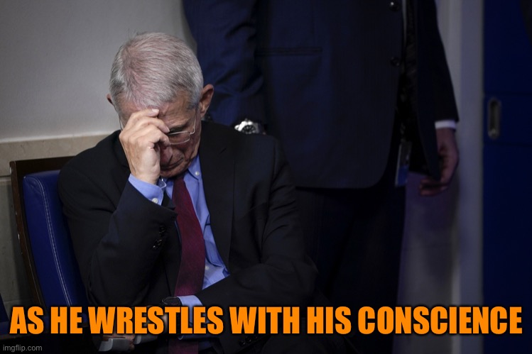 AS HE WRESTLES WITH HIS CONSCIENCE | made w/ Imgflip meme maker