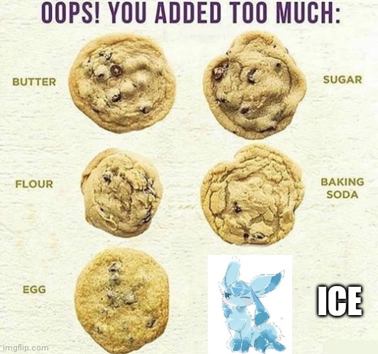 Oops, You Added Too Much | ICE | image tagged in oops you added too much | made w/ Imgflip meme maker